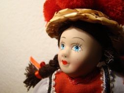 traditional doll in Russian style