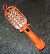 orange led flashlight