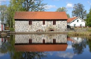 Water in Huseby