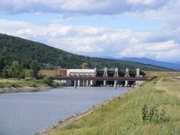 hydroelectric power plant in Targu Jiu