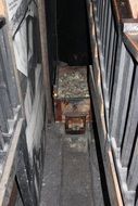 cart with coal