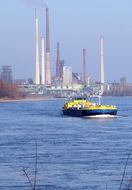 rhine cruises on a river