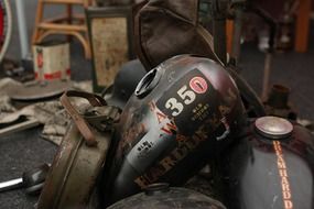 motorcycle tank