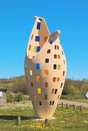 big pottery craft in the countryside