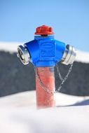 hydrant in the snow