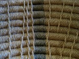 basket weave handwork