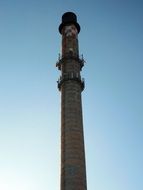 factory chimney against the sky