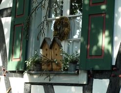 window in deco cottage