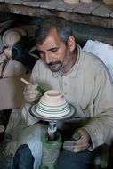 mud crafts, morocco