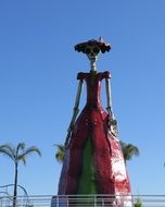 sculpture catrina skeleton