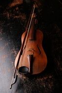 Classical wooden violin