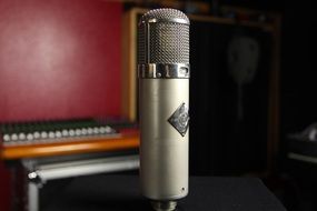 microphone in the studio