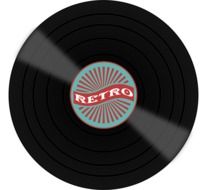 Picture of vinyl disc