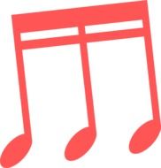 Symbol of musical writing
