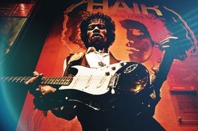 jimmy hendrix museum statue