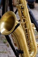 details of saxophone