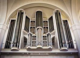 organ whistle in church