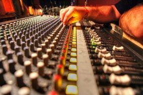 soundboard on a party
