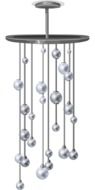 isolated wind chimes
