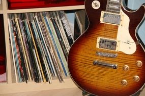 vinyl guitar