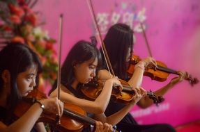 Violin concert in Asia