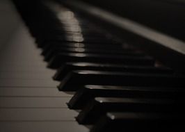 musical piano keyboard