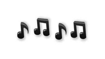 musical signs drawing