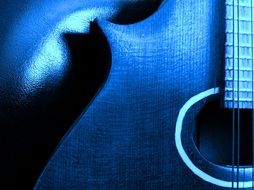 blue mandola