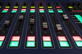controller in the recording studio