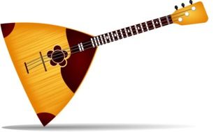 Russian balalaika