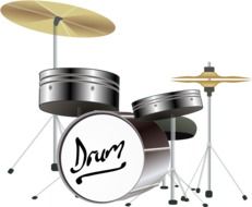 drum set drawing