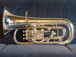 shiny euphonium instrument