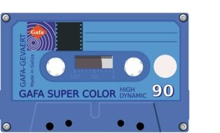 compact cassette drawing