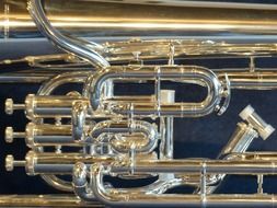shiny euphonium pipes