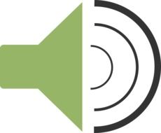 green sound sign
