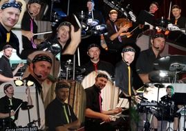 musical group in faces