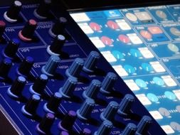 Mixer is the instrumentation of a music studio