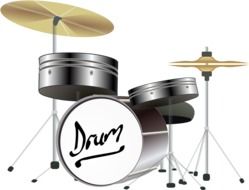 concert drum set