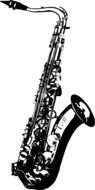 unusual saxophone musical instrument
