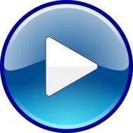 Round audio sign