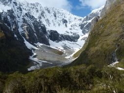 new zealand mountains landscape