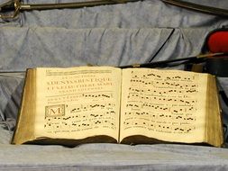 Old choral book