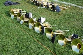 horn brass musical instruments