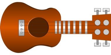 country guitare as a drawing