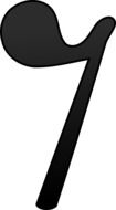 eighth note drawing