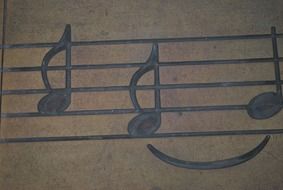 music notes