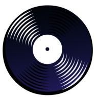 Picture of record vinyl