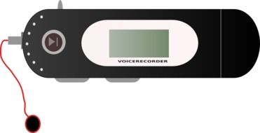 Mp3 player clipart