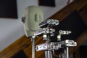 dummy head and portable recorders