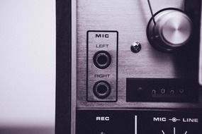 details of audio equipment